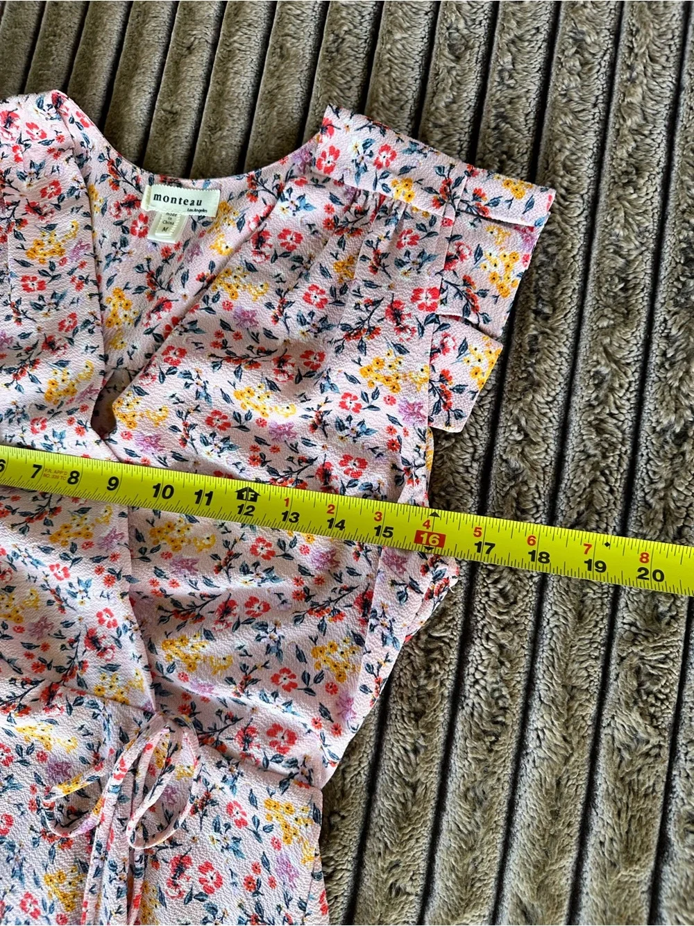 🎉5 for $45🎉 Monetau top blouse shirt size M - Picture 7 of 8